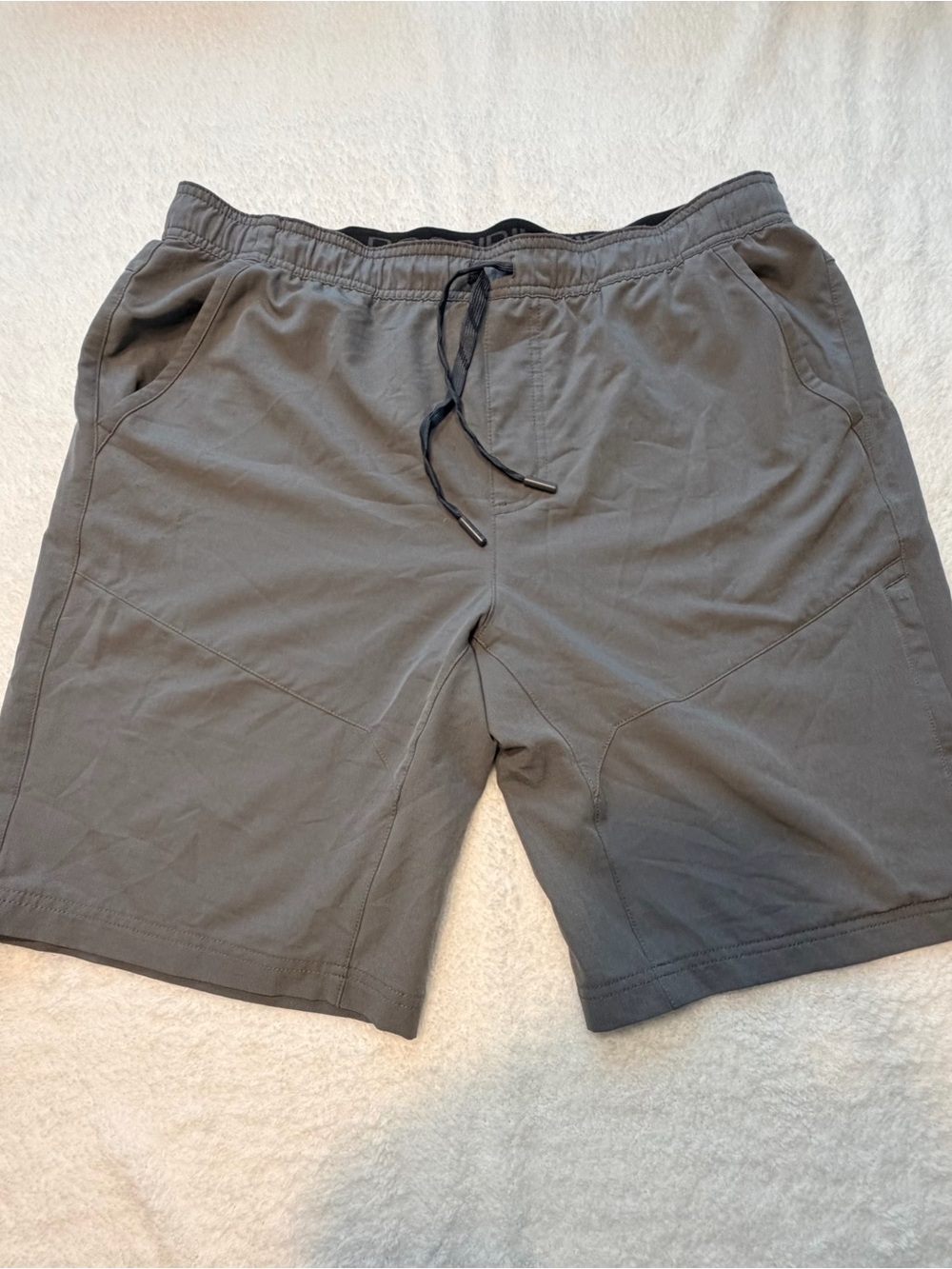 Gerry Men's Charcoal Drawstring Casual Shorts